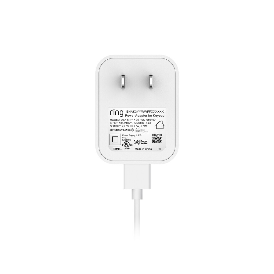 napájecí adaptér pro klávesnici alarmu