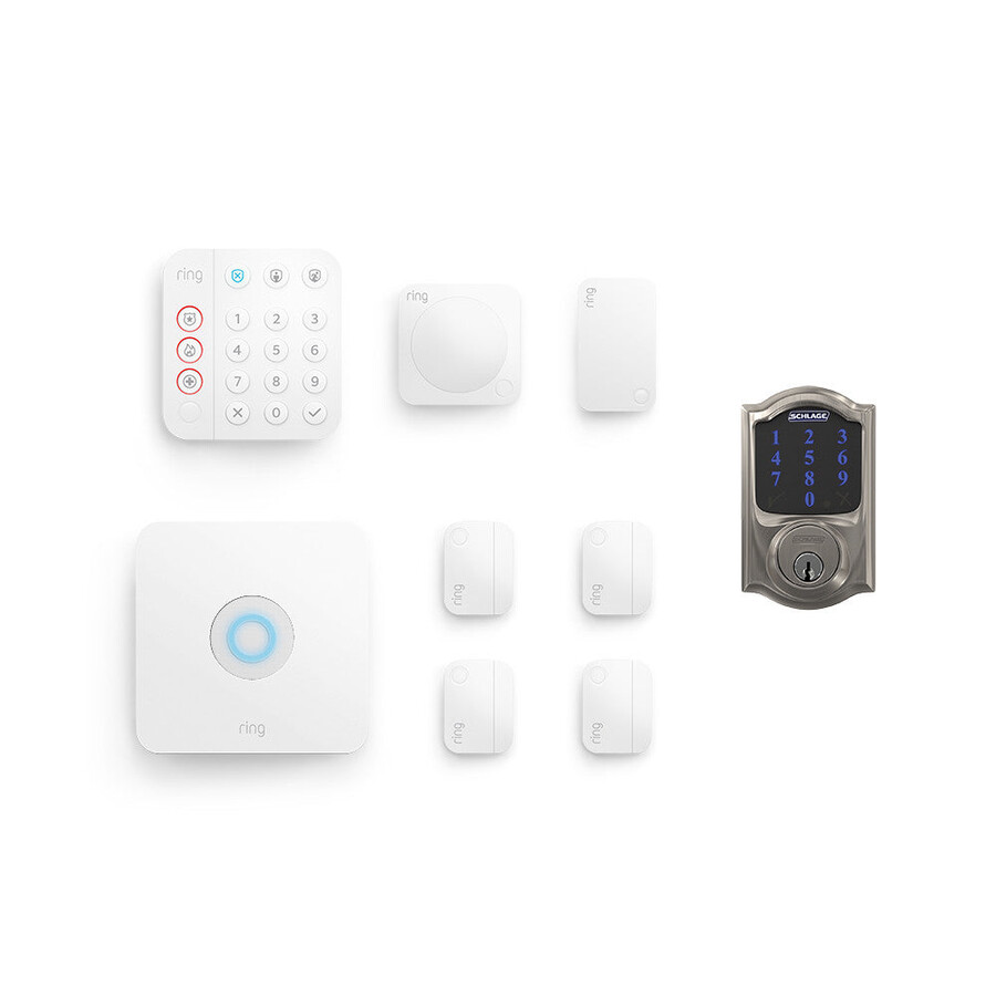 sada zabezpečovacího systému alarmu 8 kusů sada závor schlage smart lock